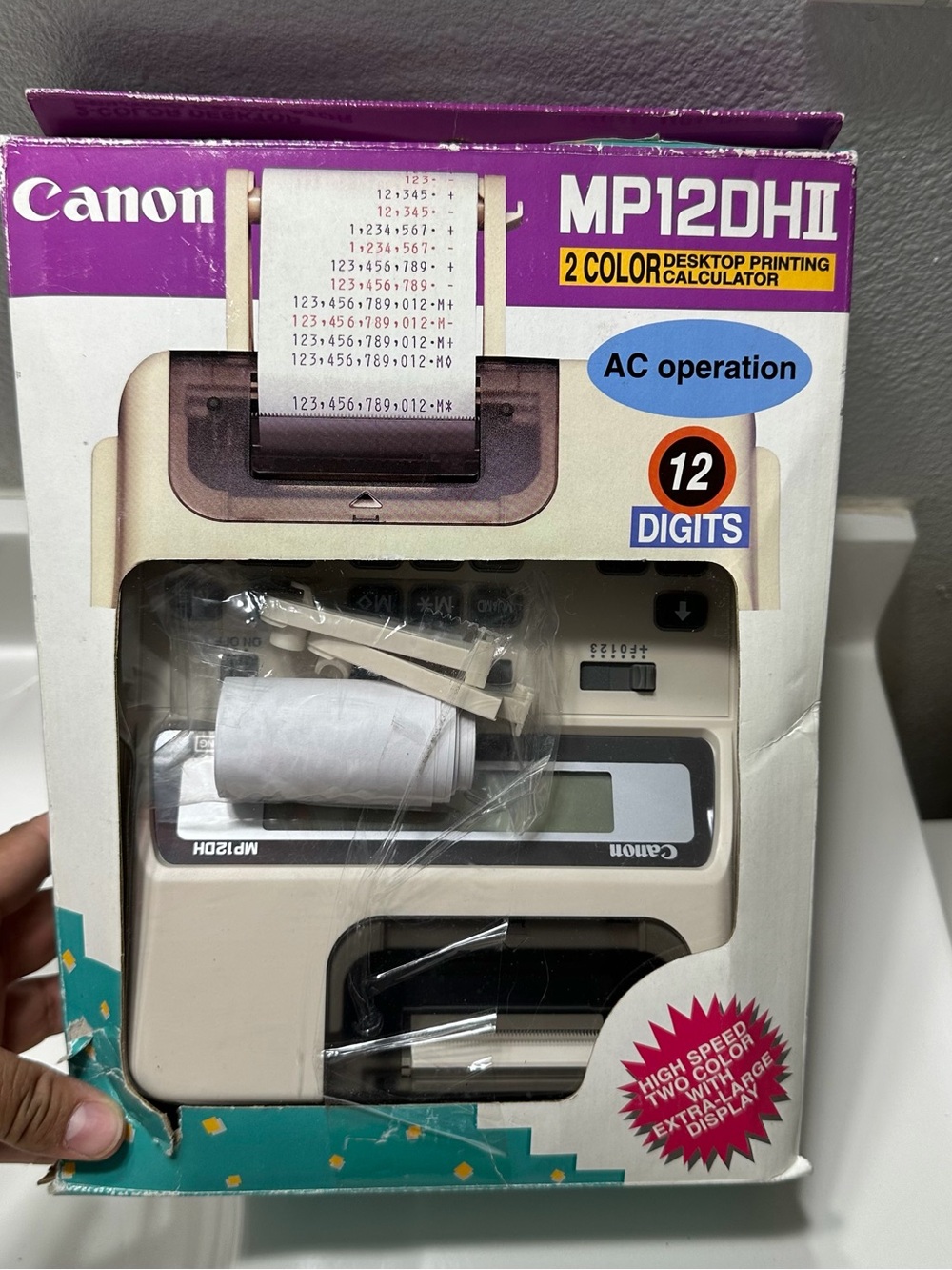 Canon MP12DH II Desktop Printing Calculator
